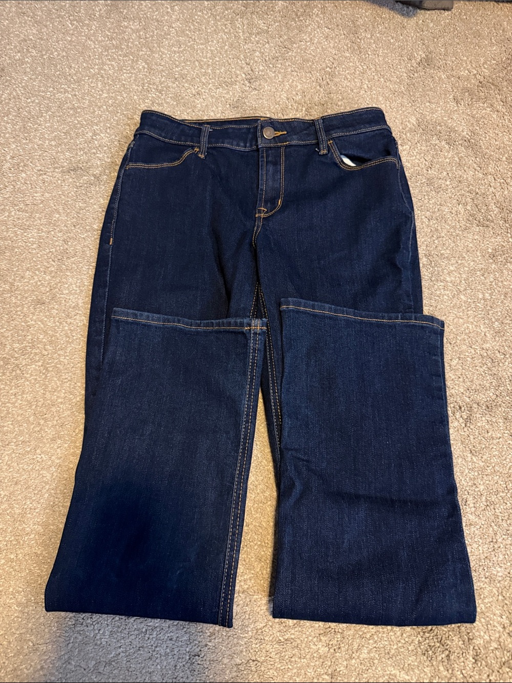 Old Navy Dark Blue Boot-Cut Women's Jeans size 6